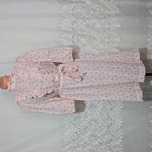 Vintage Sears Bazaar Floral Dress size 13